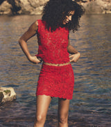 MARCIA TOP -- CARMINE