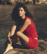 MARCIA TOP -- CARMINE