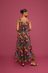 Orchid Wide Leg Linen Jumpsuit