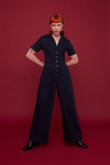 Midnight Denim Jumpsuit
