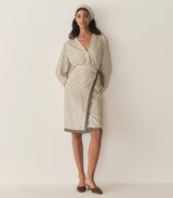 CANDACE TOP -- RIVIERA FOULARD