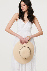 Broderie Anglaise Cami Strap Maxi Dress