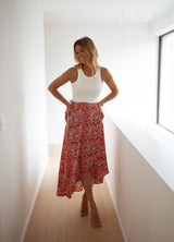 Floral Charlie Maxi Skirt