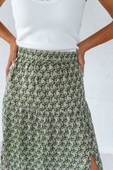 Green Zoe Skirt