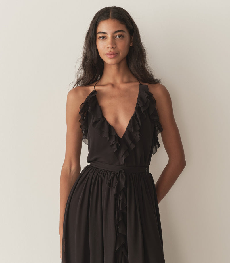 EMMELIE TOP -- BLACK