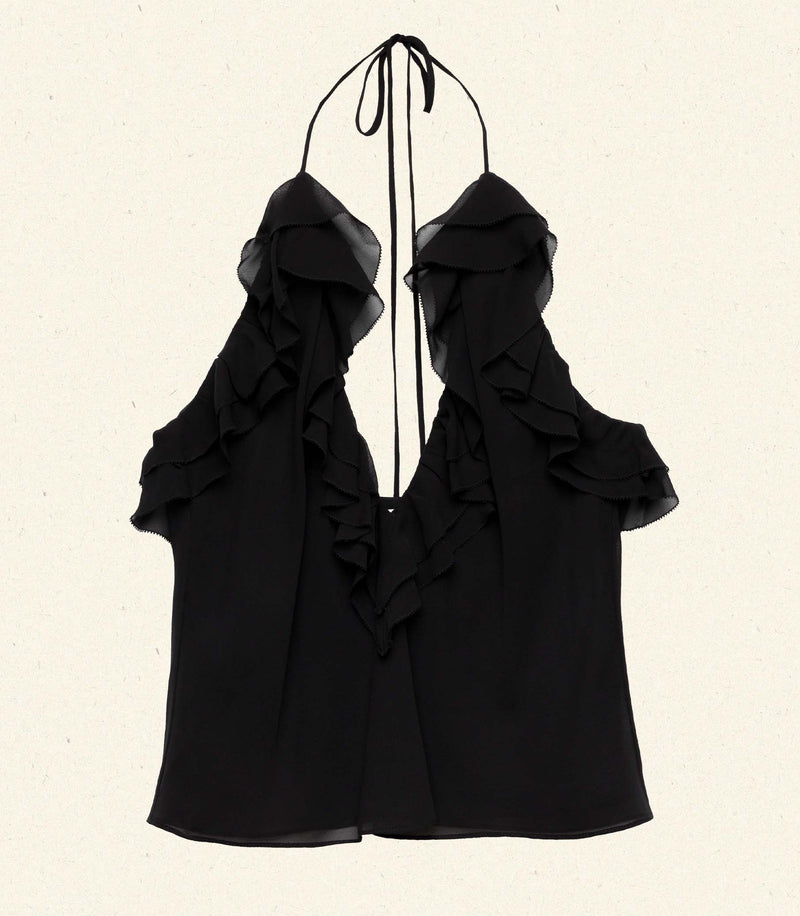 EMMELIE TOP -- BLACK