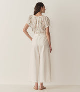 FREDERICA TOP -- PAINTED BOUQUET