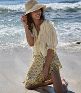 HENRI TOP -- CREME CITRON