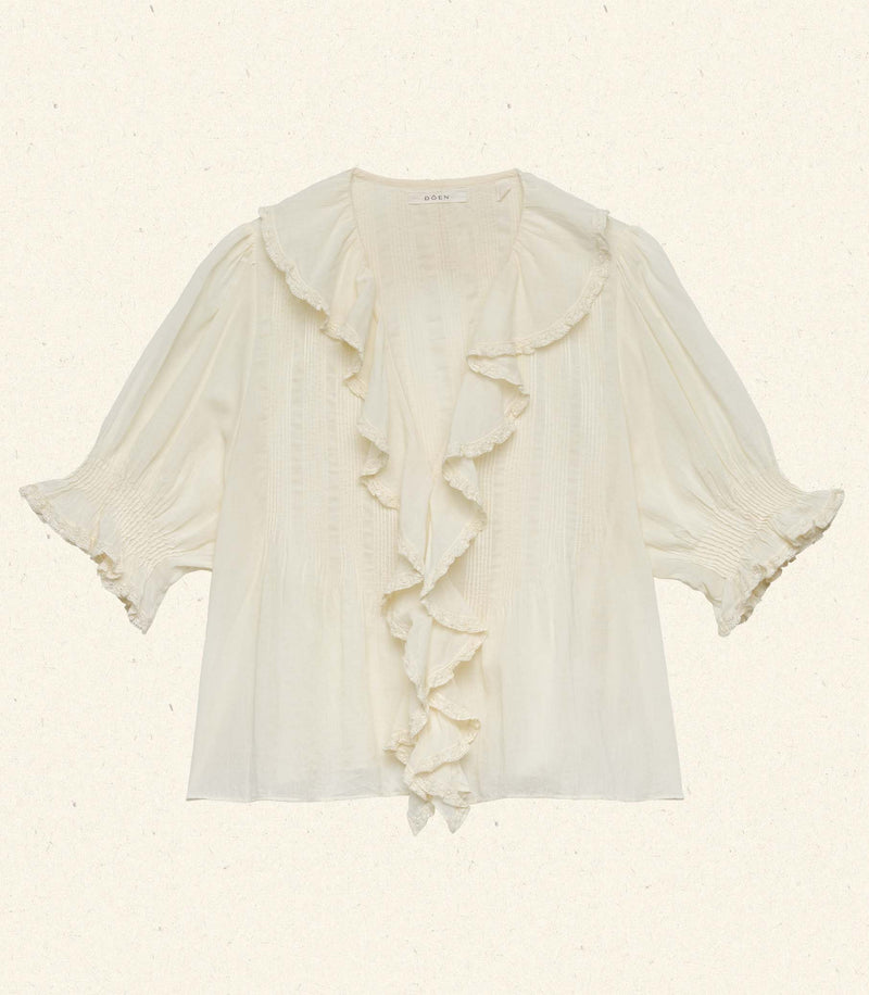 HENRI TOP -- CREME CITRON