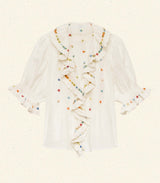 HETTIE TOP -- SEA SALT