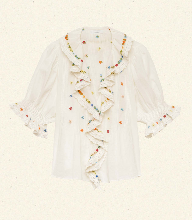 HETTIE TOP -- SEA SALT