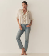 HETTIE TOP -- SEA SALT