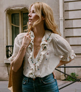 HETTIE TOP -- SEA SALT