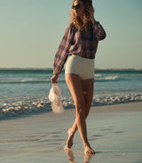 JANIS TOP -- CÔTE D'AZUR PLAID