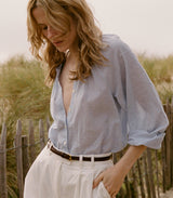 JONIE TOP -- HARBOR BLUE