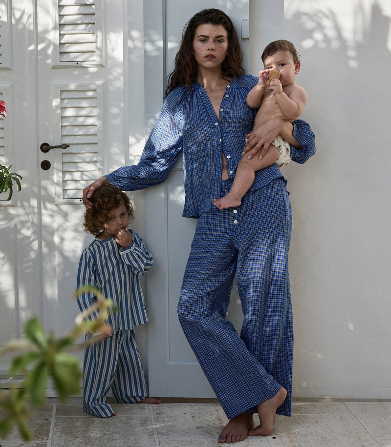 JONIE TOP -- CASSIS CHECK