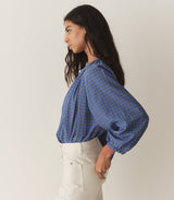 JONIE TOP -- CASSIS CHECK