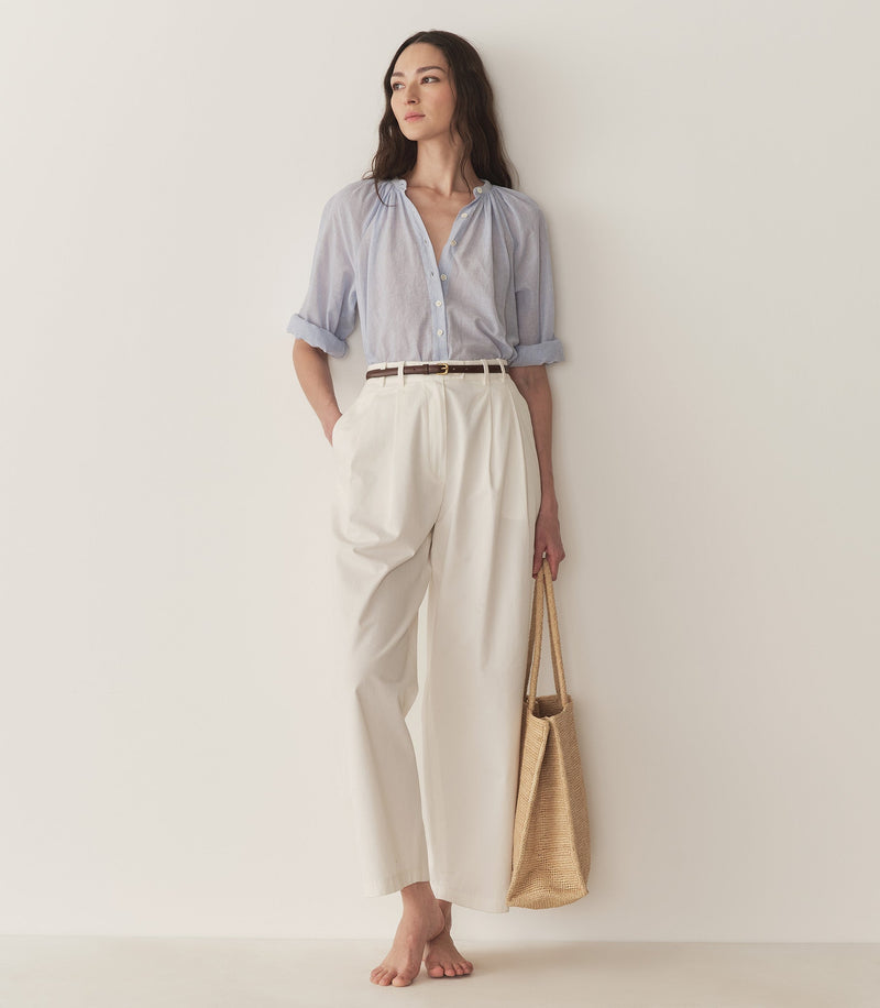 JONIE TOP -- HARBOR BLUE