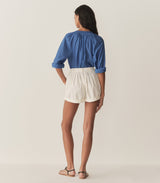 JULIENNE TOP -- SANTORINI BLUE