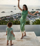 LOUDEN TOP -- LIGHT KELLY GREEN