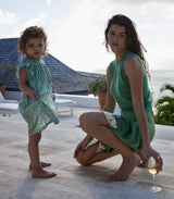 LOUDEN TOP -- LIGHT KELLY GREEN