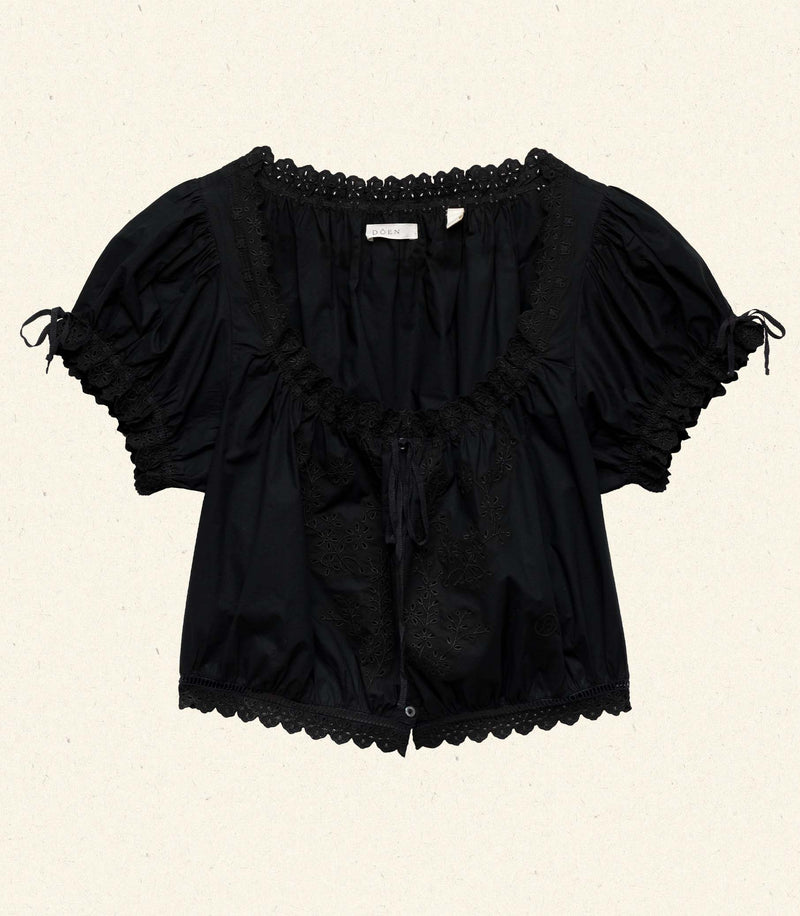 NERA TOP -- BLACK