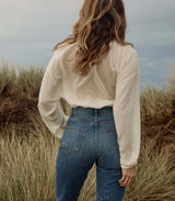 THE JANE BLOUSE -- SALT