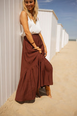 Brown Manhattan Skirt