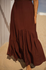 Brown Manhattan Skirt