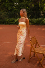 Yellow Floral Emy Skirt